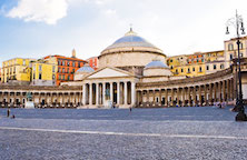 Piazza Plebiscito in Naples