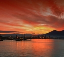 Vesuvio tramonto